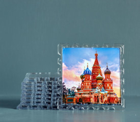 Акриловый магнит 65х65 марка Акриловый магнит 65х65 марка